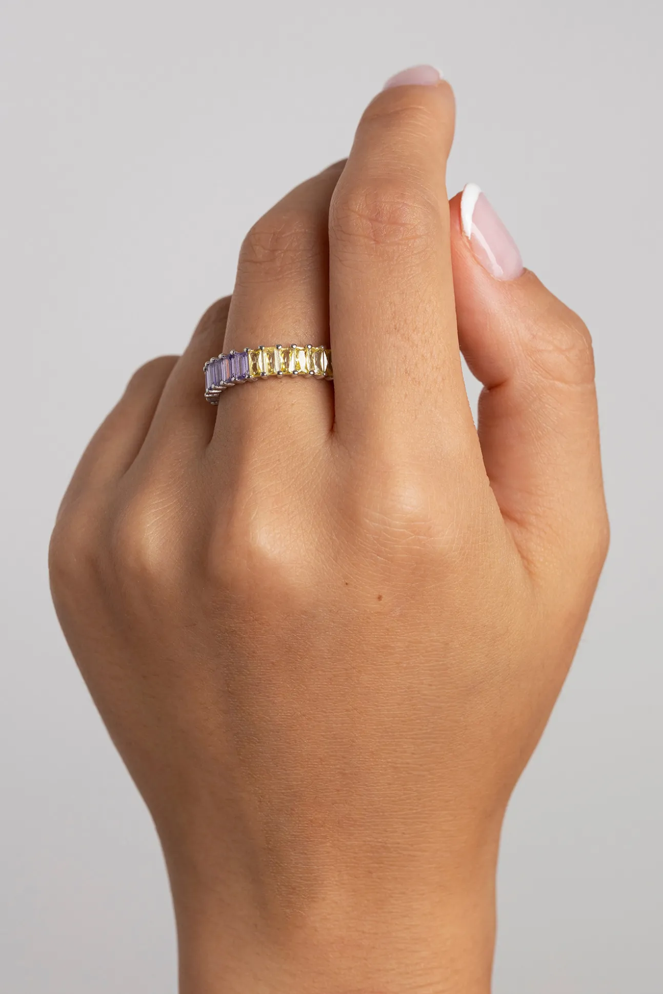 Anillo Sia Colors Plata