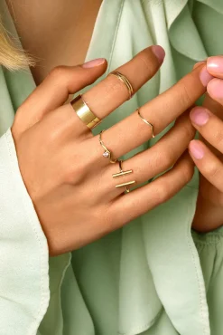 Anillo Sticks Oro