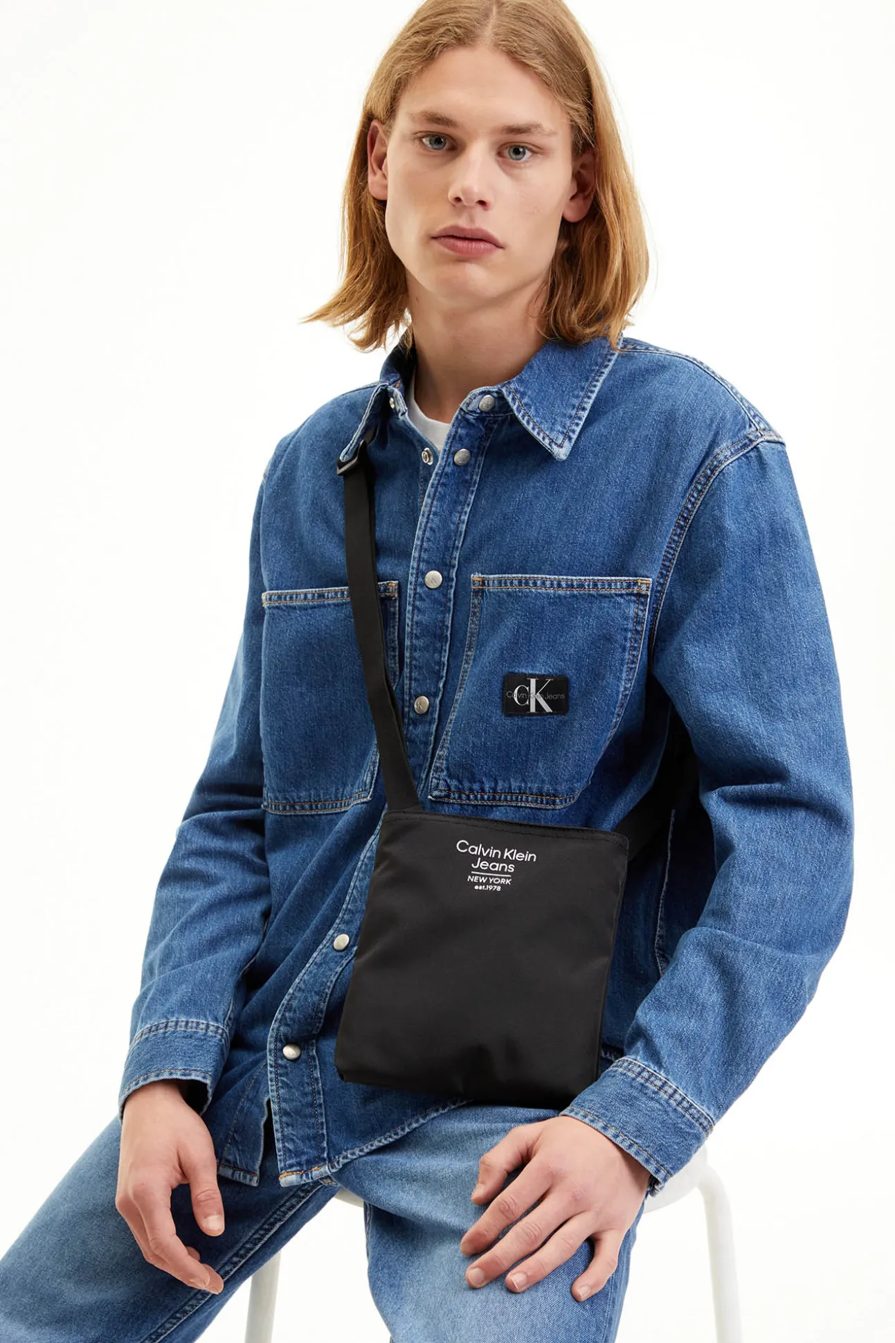 Bandolera Ck Hombre Color