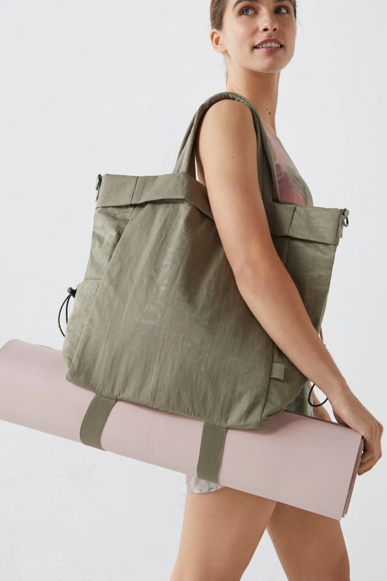 Bolso Tote Verde Oliva