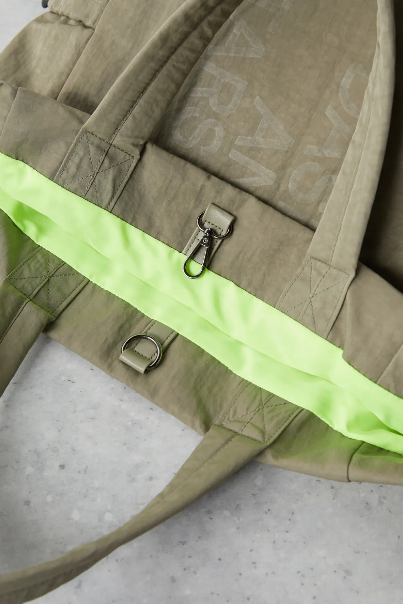 Bolso Tote Verde Oliva