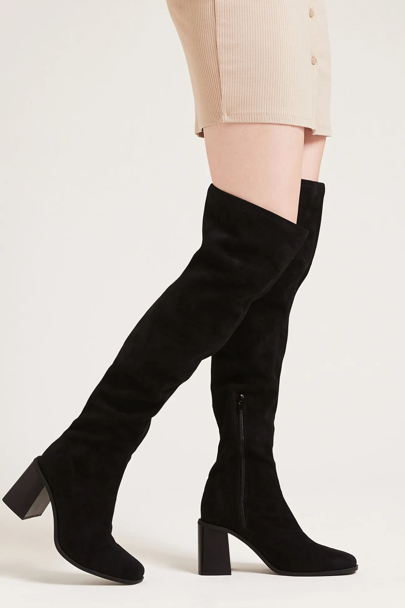 Botas Mosqueteras De Antelina