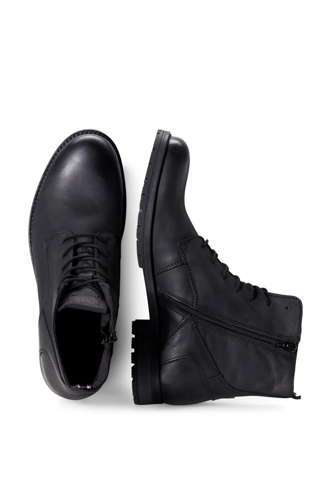Botas Moteras De Piel De Vaca