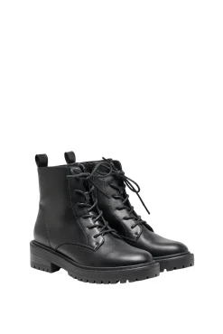 Botin Polipiel Con Cordones