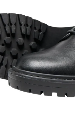 Botin Polipiel Con Cordones
