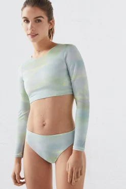 Braga Bikini Alta Estampado Quick Dry