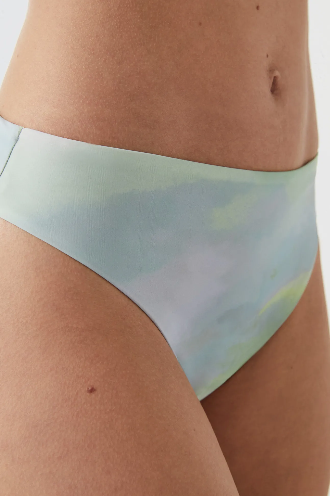 Braga Bikini Alta Estampado Quick Dry