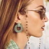 Cadena Para Gafas Con Detalles De Color