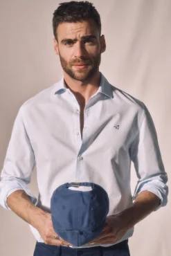 Camisa Cuadro Vichy Pequeno, Manga Larga