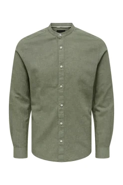 Camisa Cuello Mao