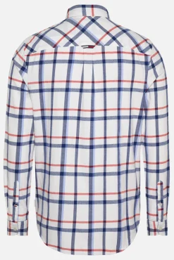 Camisa De Cuadros Tommy Jeans Con Bolsillo
