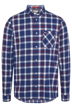 Camisa De Cuadros Tommy Jeans Con Bolsillo