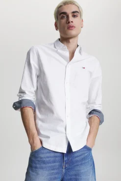 Camisa De Hombre De Manga Larga Tommy Jeans.