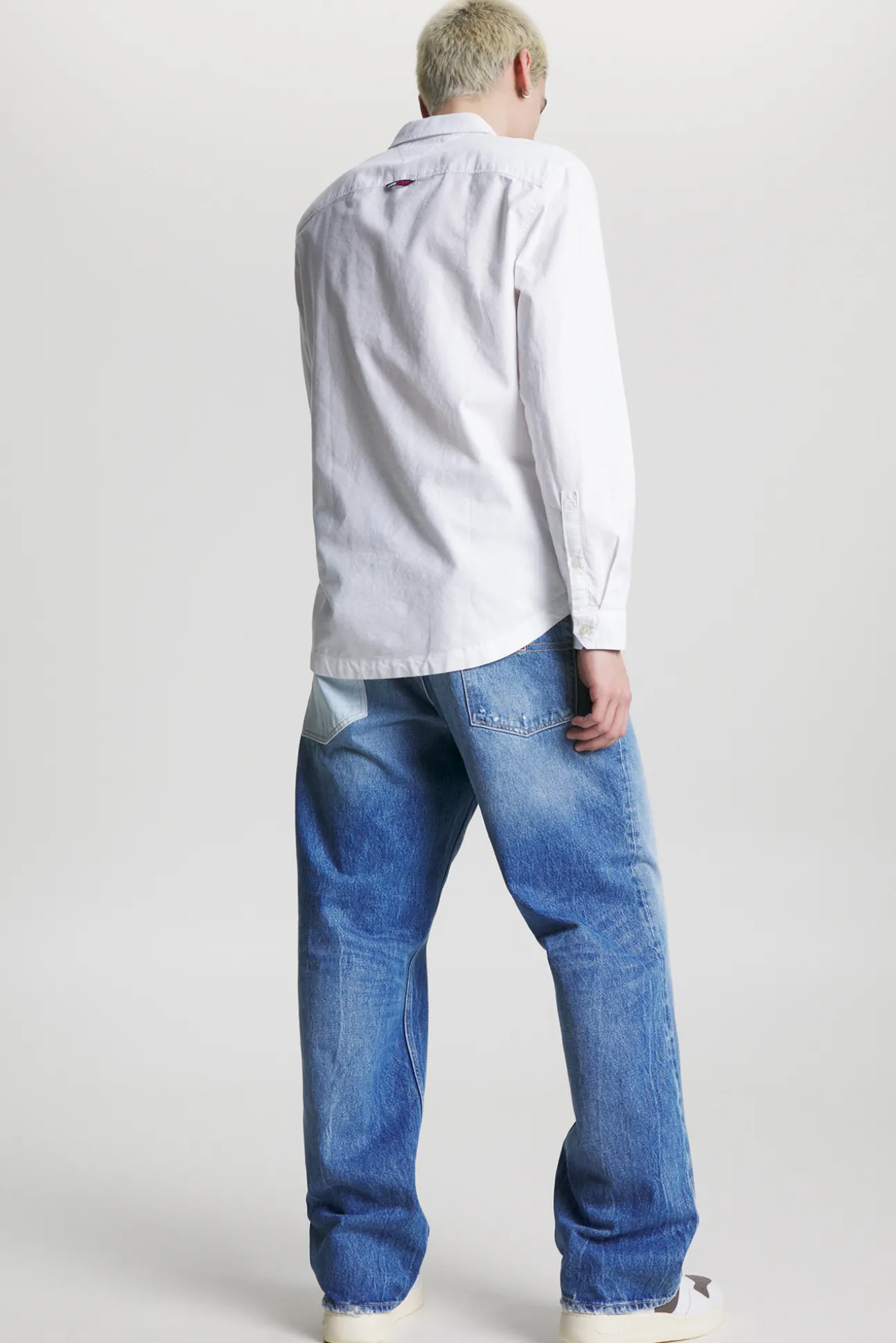 Camisa De Hombre De Manga Larga Tommy Jeans.