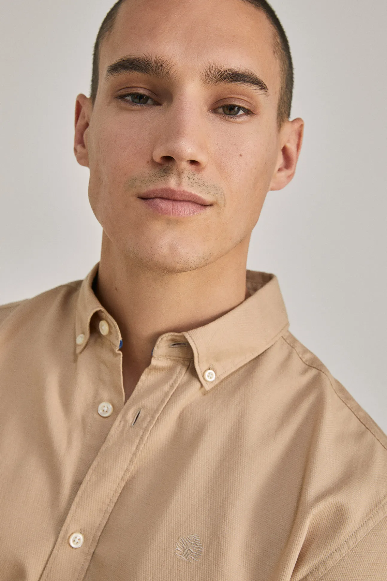 Camisa Dobby Color