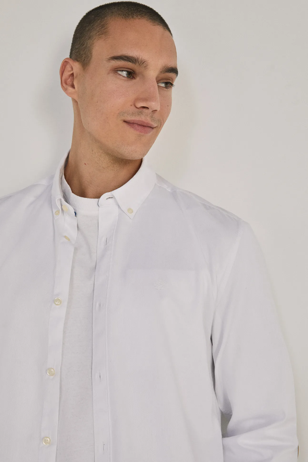 Camisa Dobby Color
