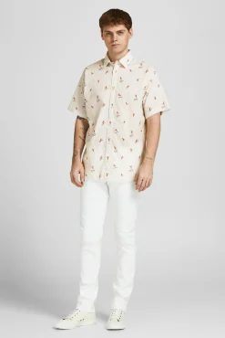 Camisa Estampada Algodon
