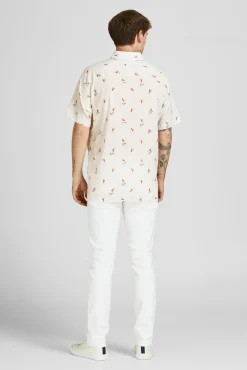 Camisa Estampada Algodon