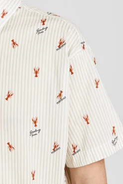 Camisa Estampada Algodon