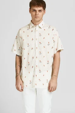 Camisa Estampada Algodon