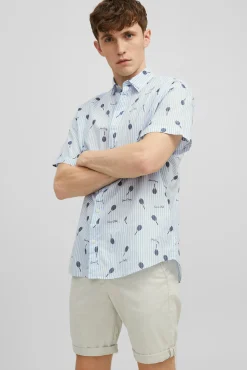 Camisa Estampada Algodon