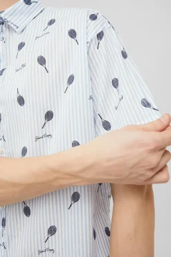 Camisa Estampada Algodon