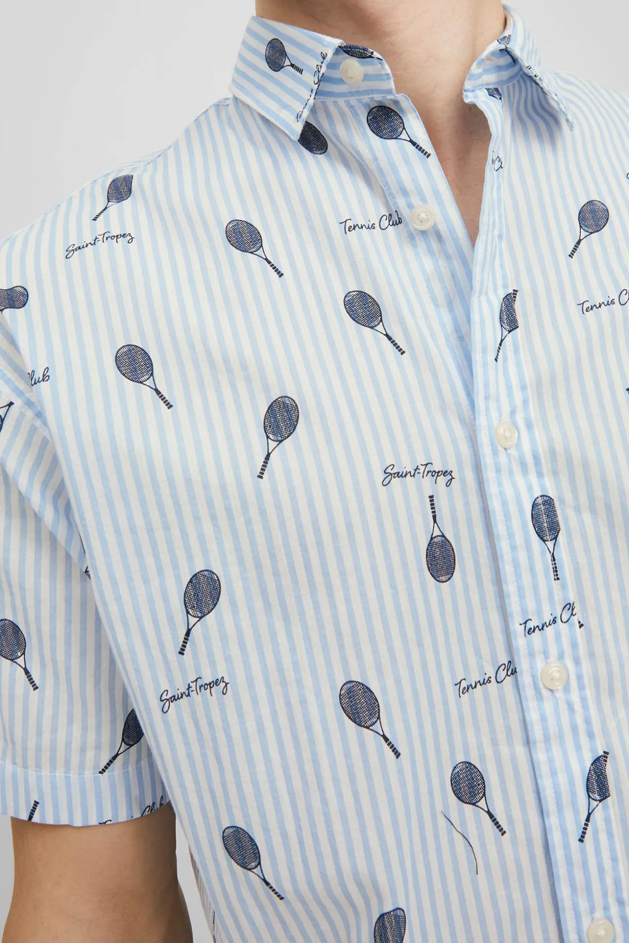 Camisa Estampada Algodon