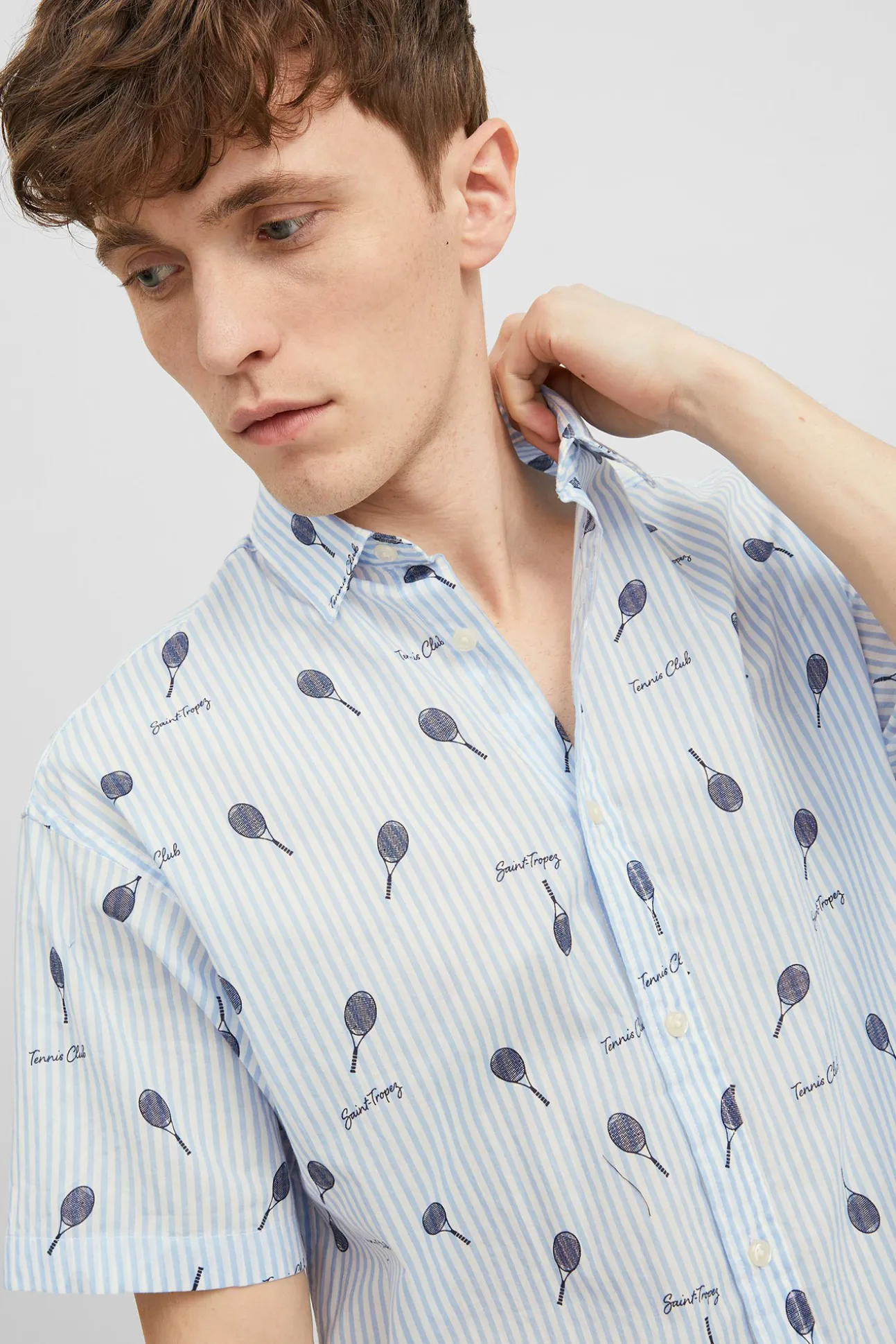 Camisa Estampada Algodon