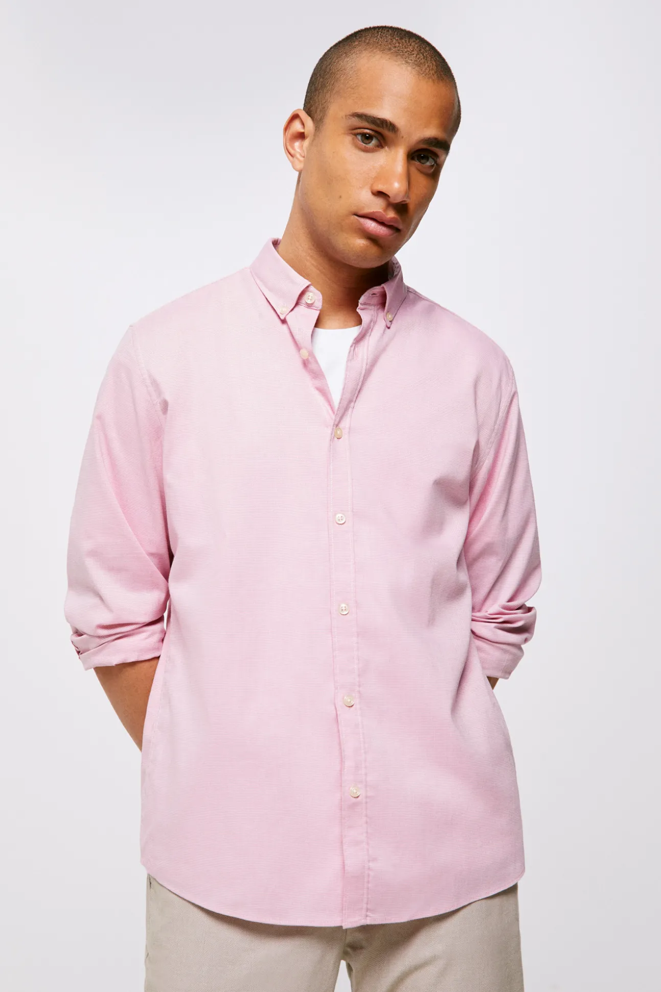 Camisa Estructura Color