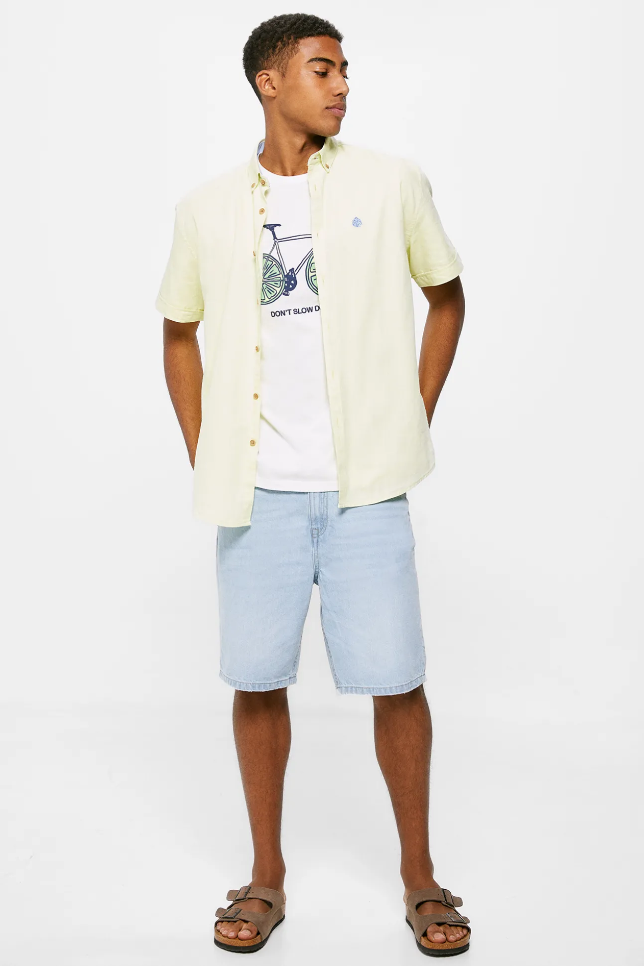 Camisa Estructura Color