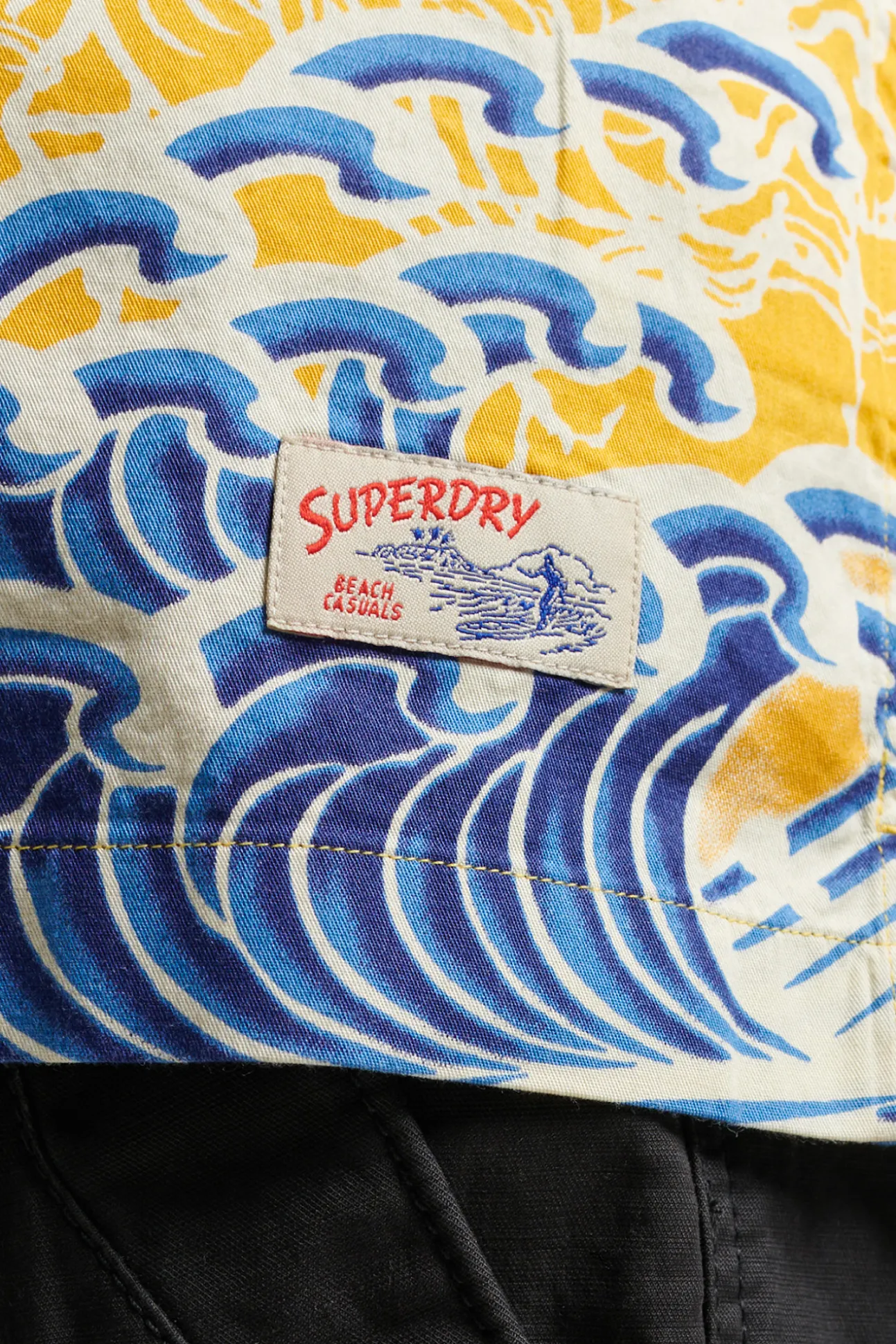 Camisa Hawaiana De Manga Corta Vintage