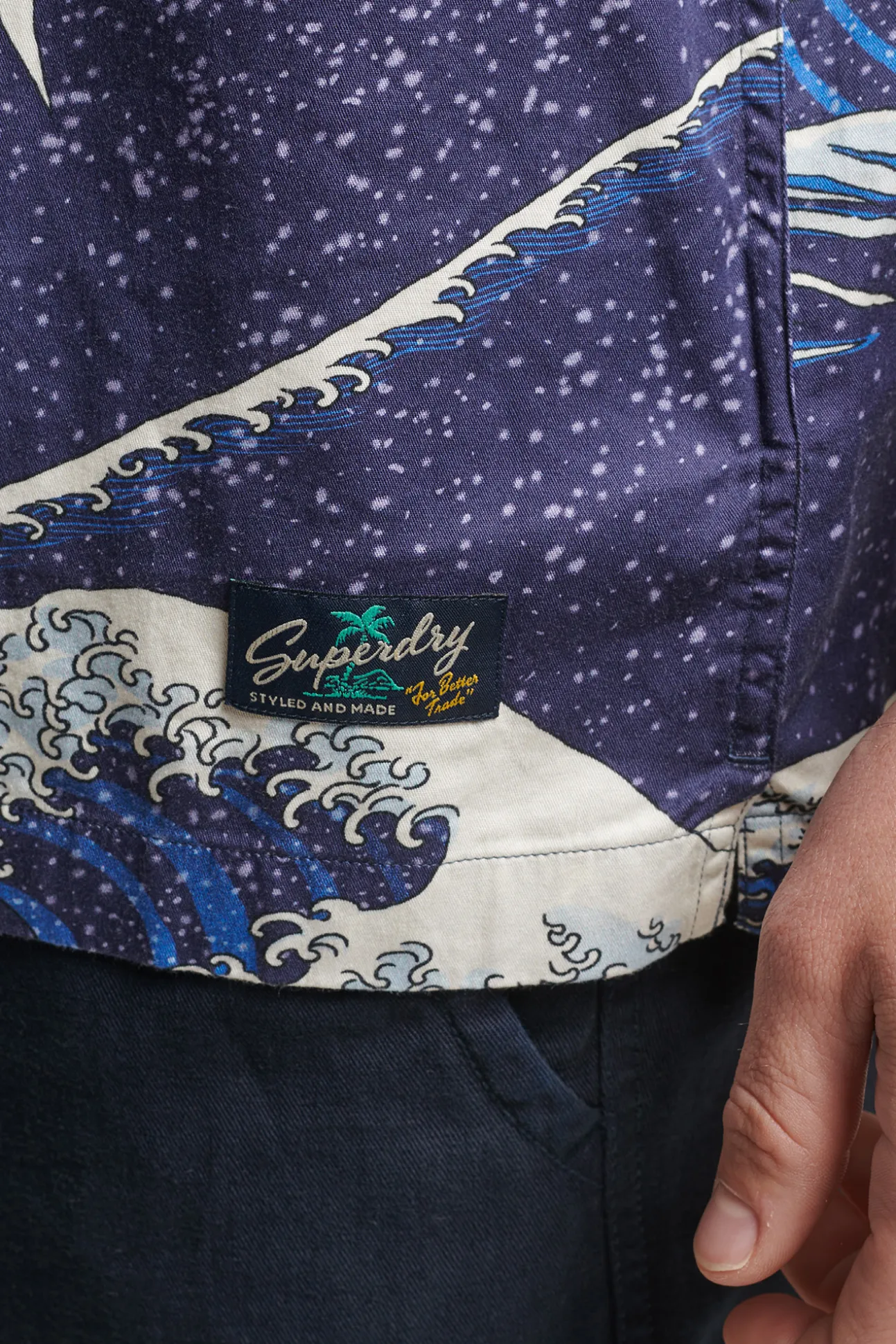 Camisa Hawaiana De Manga Corta Vintage