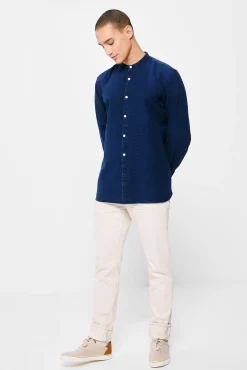 Camisa Indigo Mao