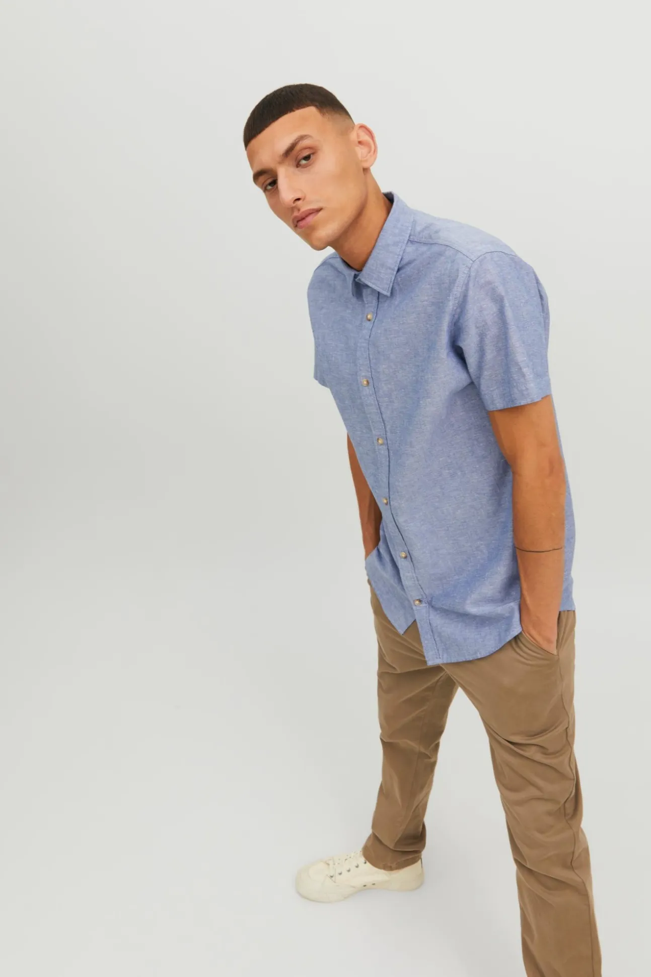 Camisa Linho Slim