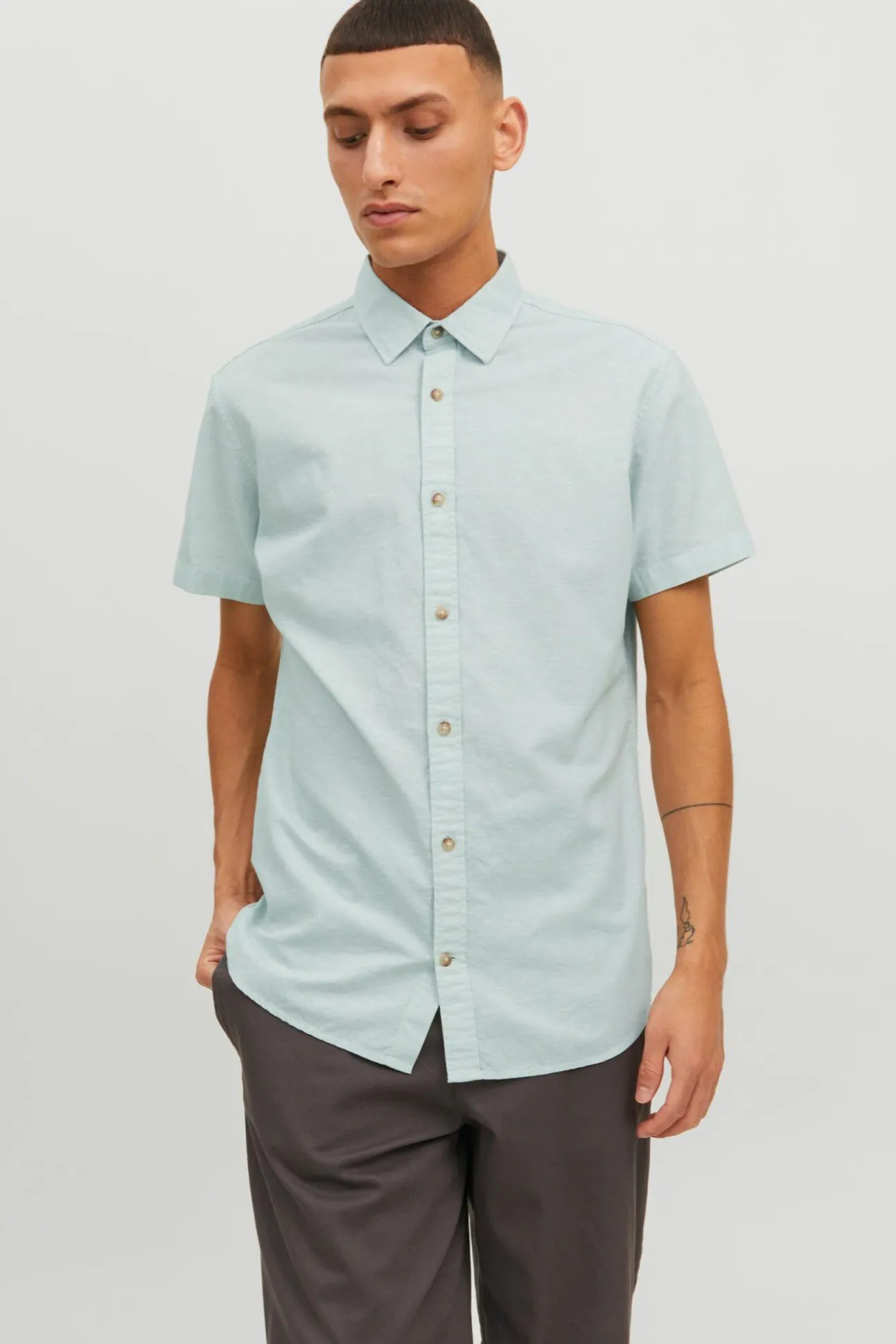 Camisa Linho Slim