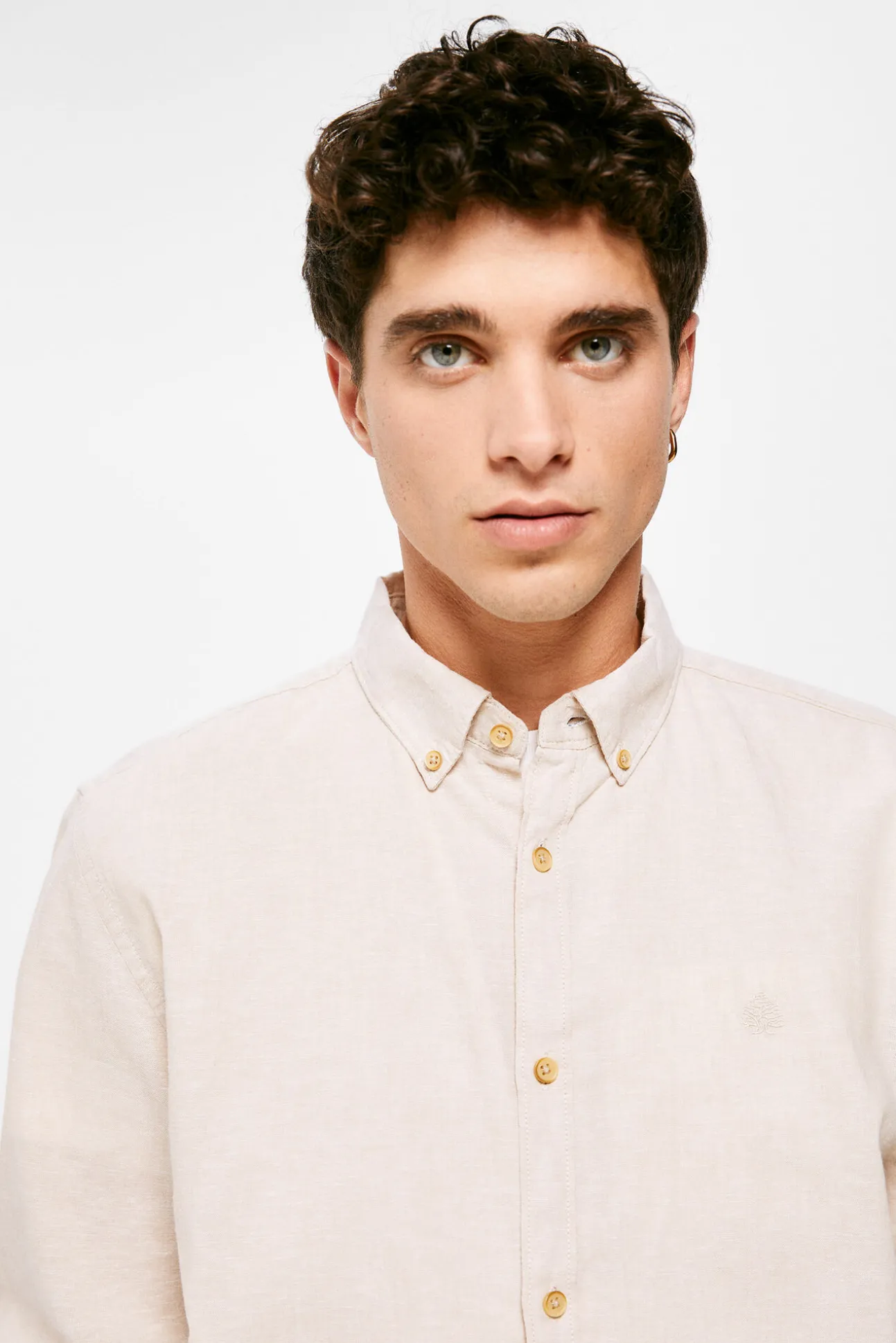 Camisa Lino Color