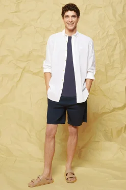 Camisa Lino Color