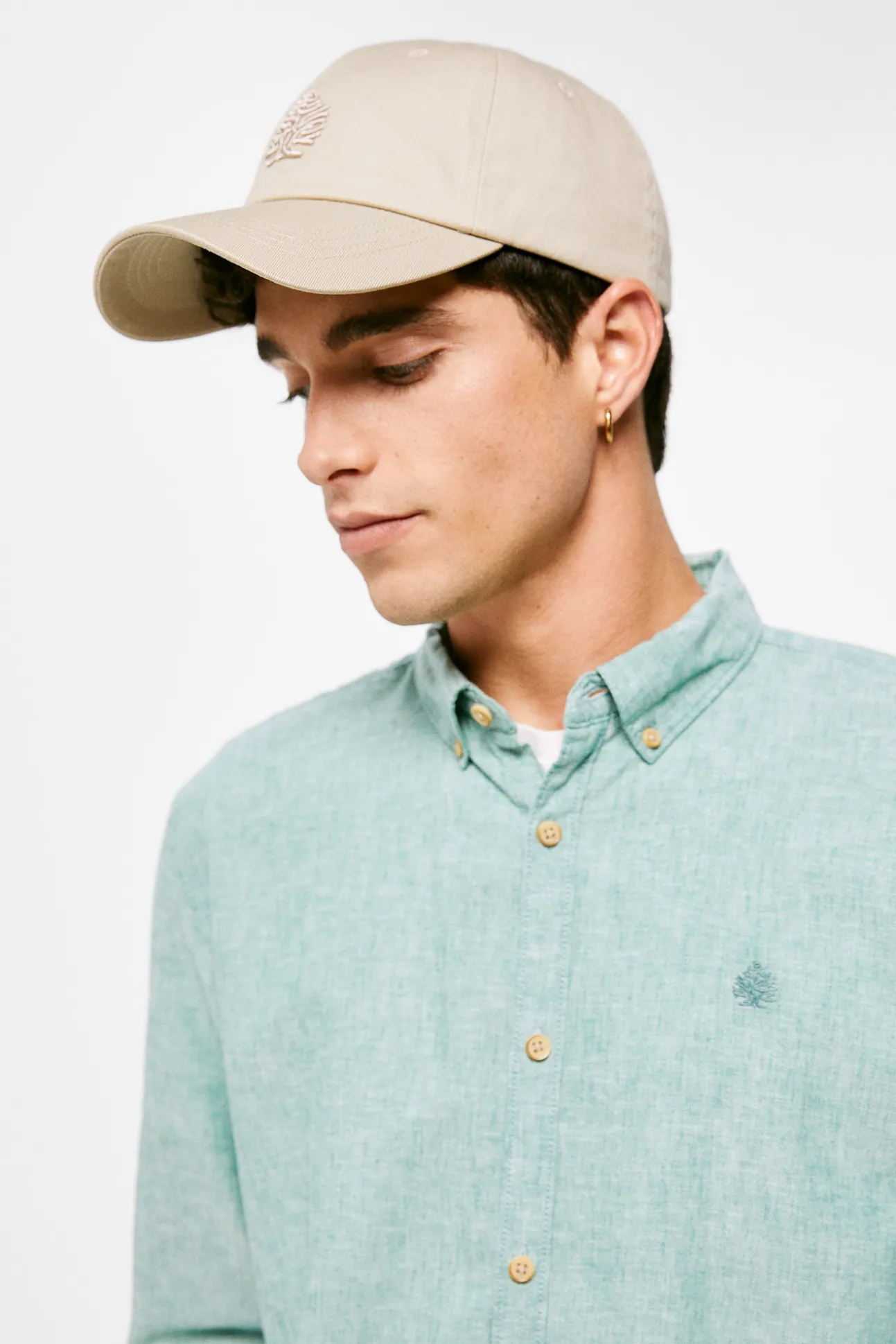 Camisa Lino Color