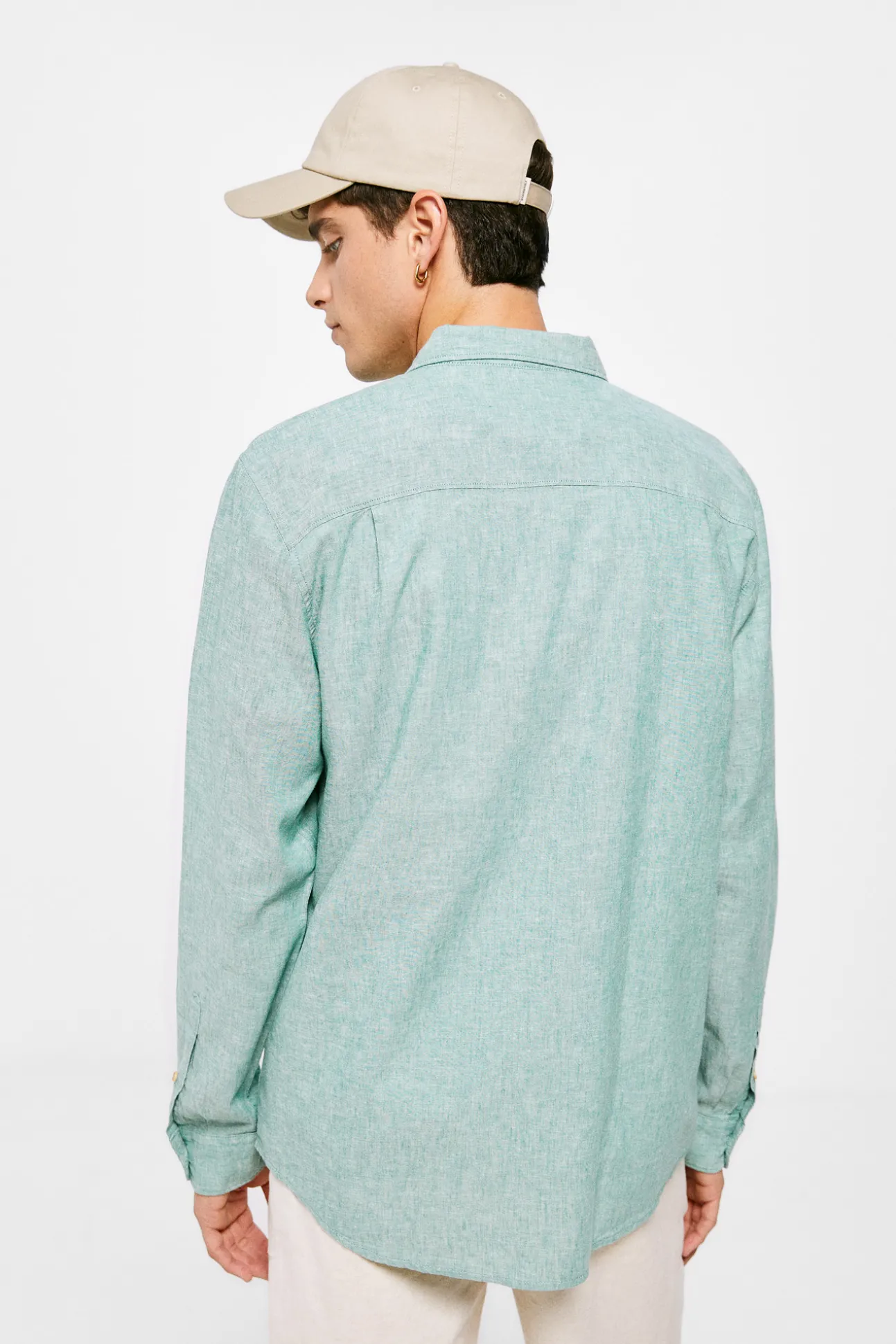 Camisa Lino Color