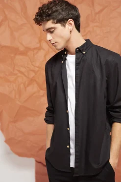 Camisa Lino Color