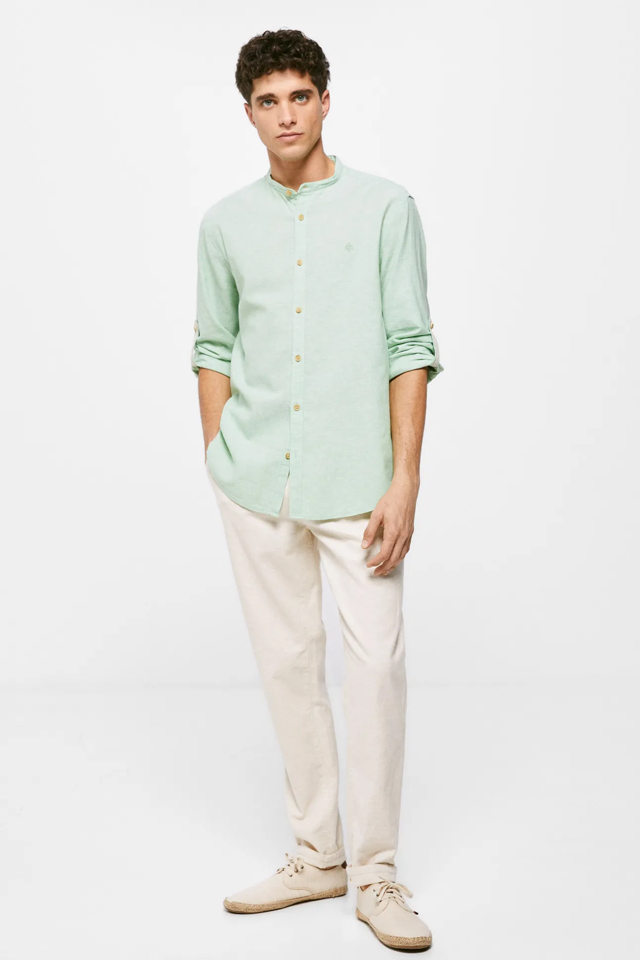 Camisa Lino Mao