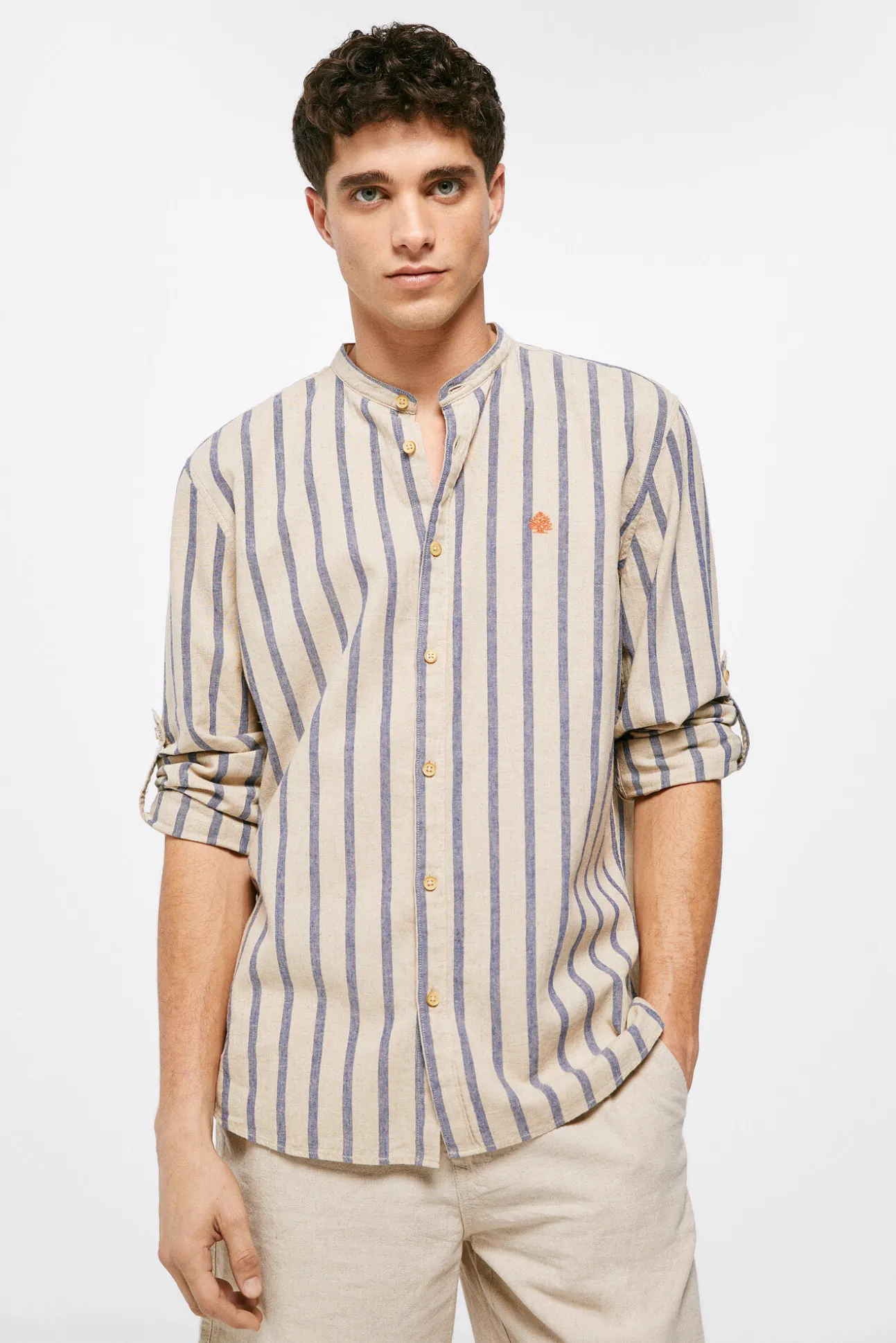 Camisa Lino Mao