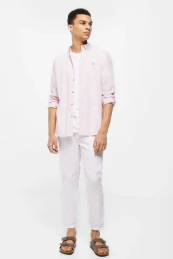 Camisa Lino Rayas