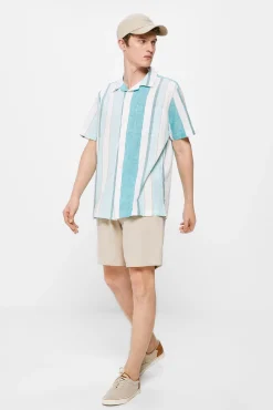 Camisa Lino Rayas