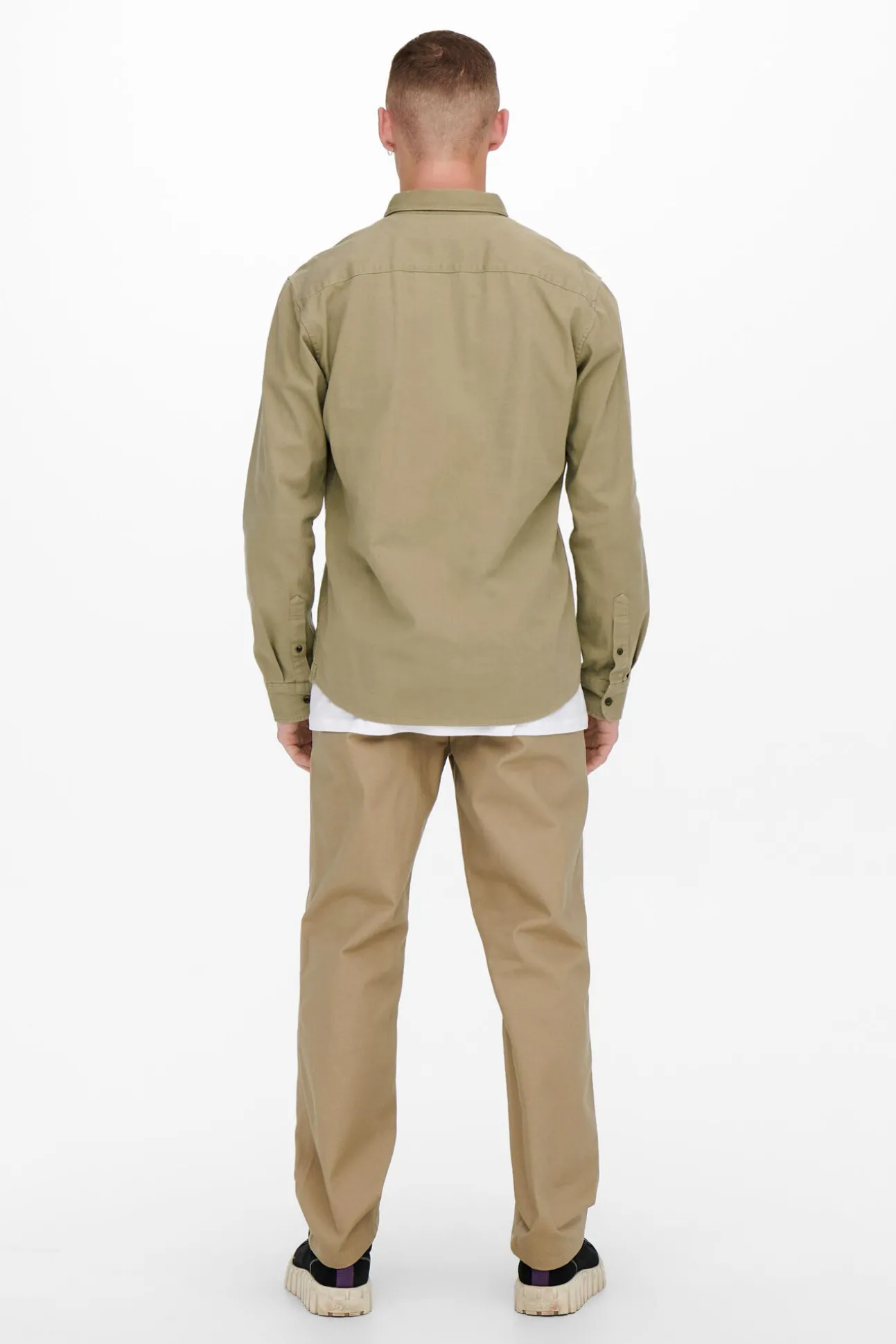 Camisa Lisa Bolsillo