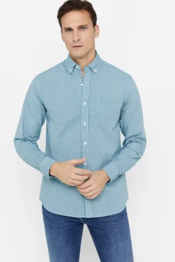 Camisa Microvichy Facil Plancha