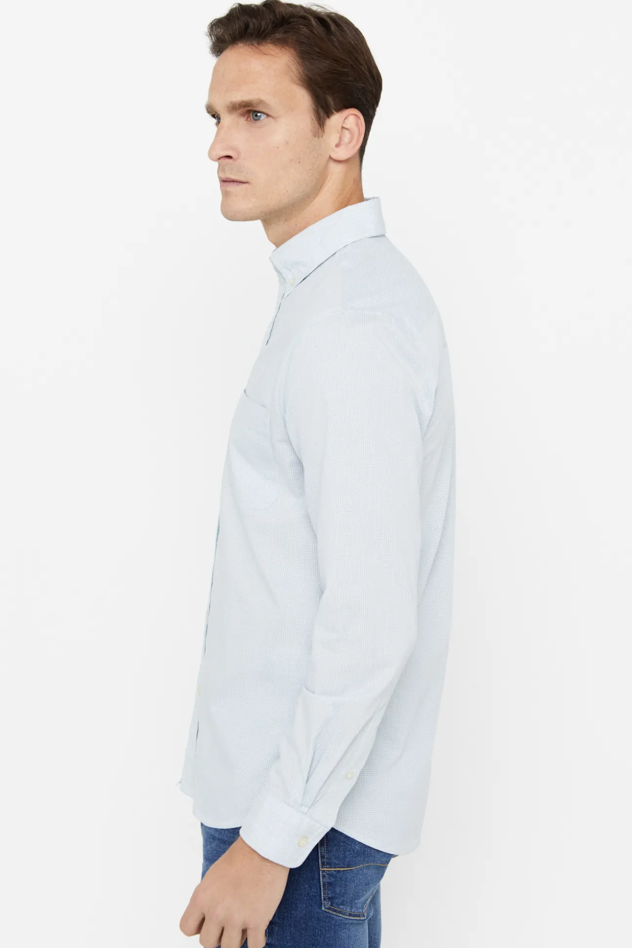 Camisa Microvichy Facil Plancha