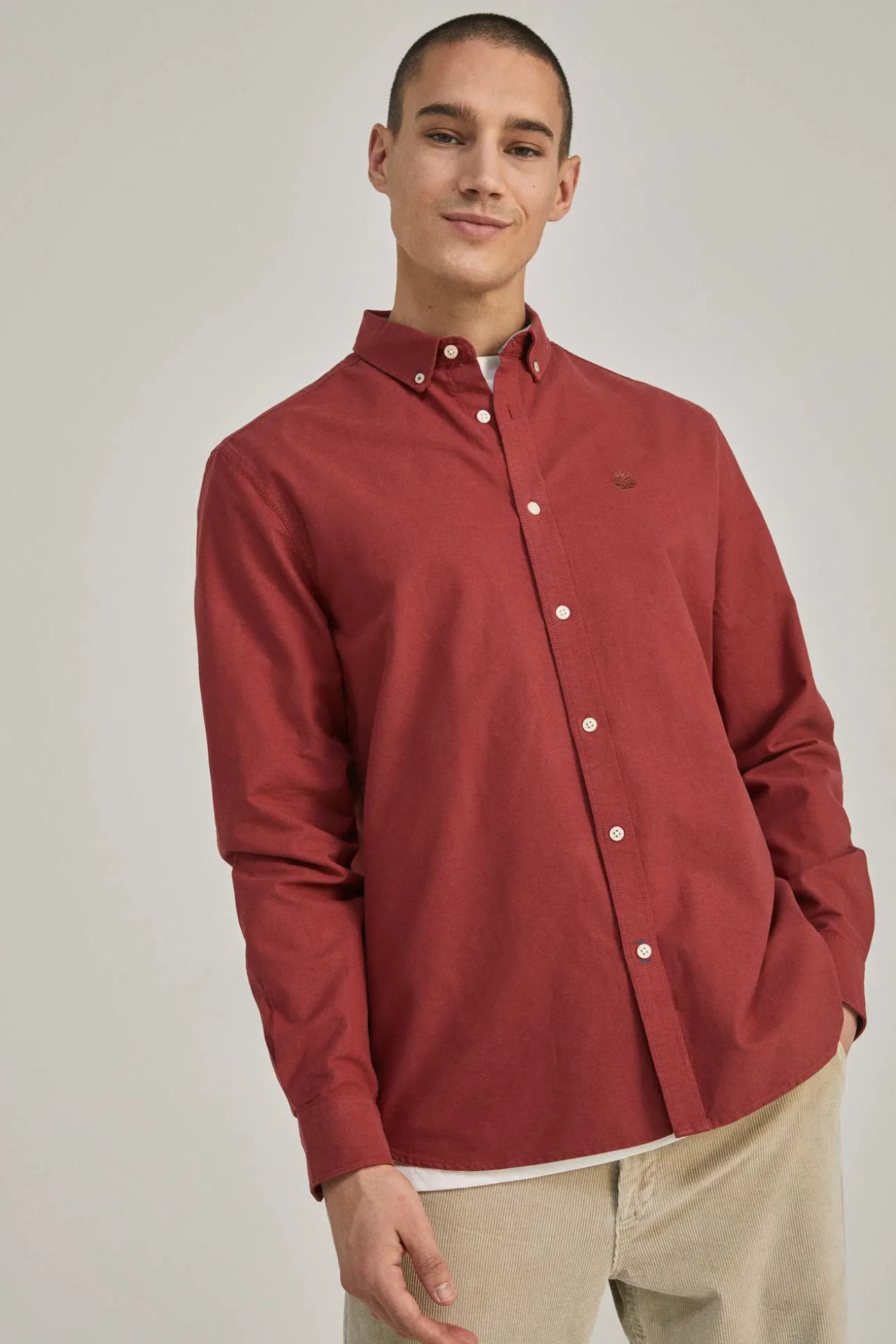 Camisa Oxford Color