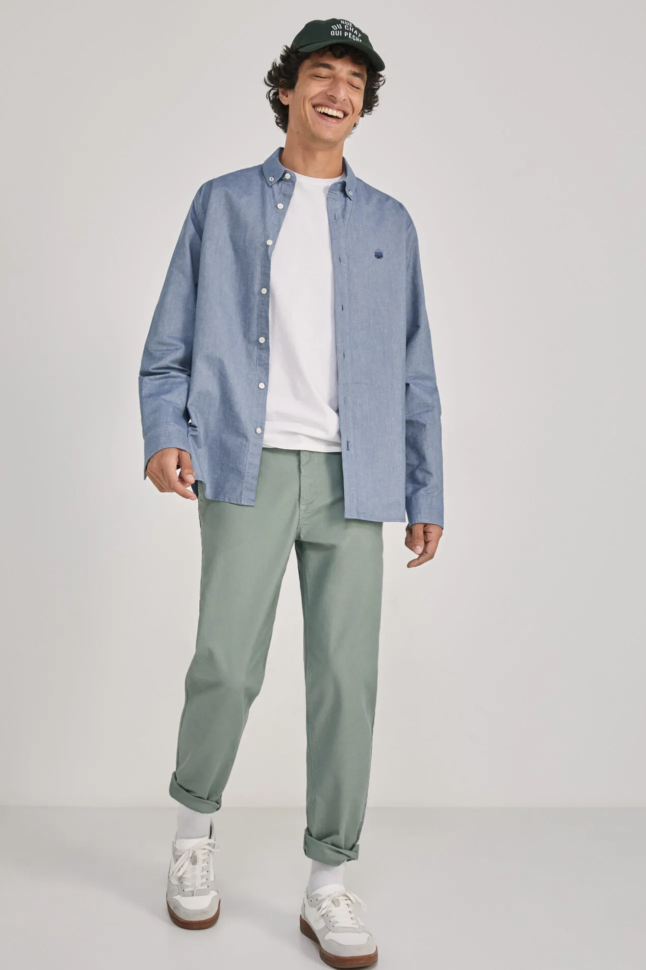 Camisa Oxford Color