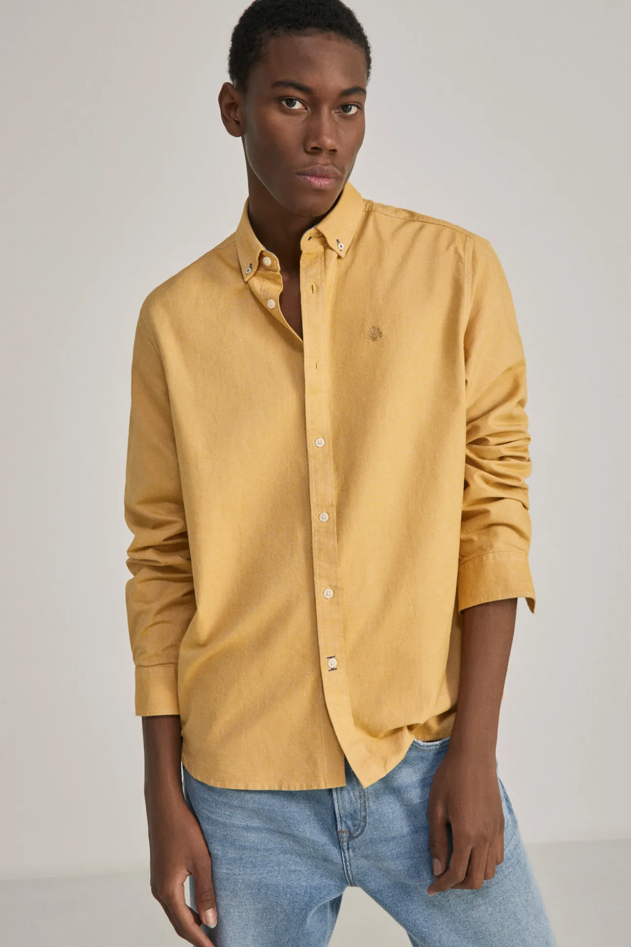 Camisa Oxford Color